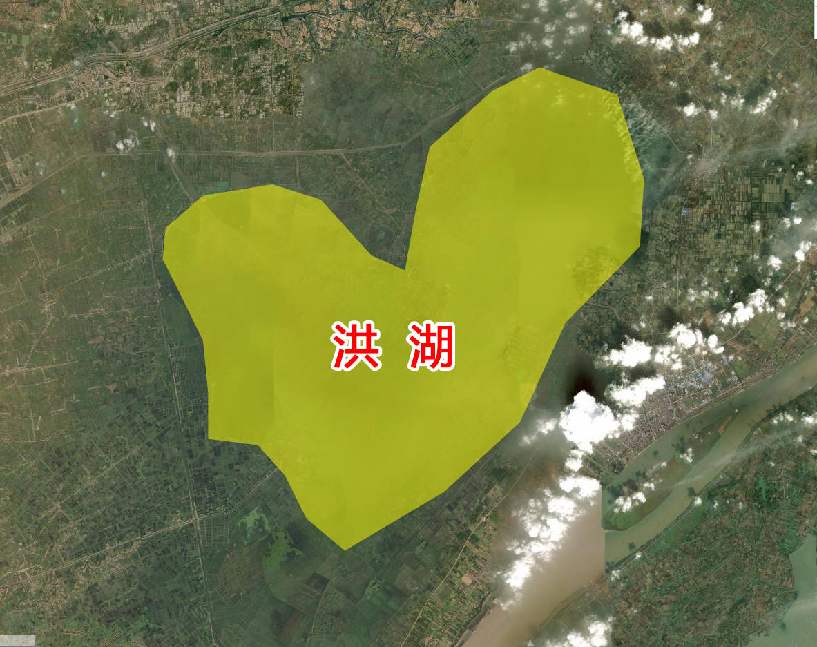 卫星航拍湖北十大湖泊,最大是黄石大冶湖,最小是黄冈遗爱湖