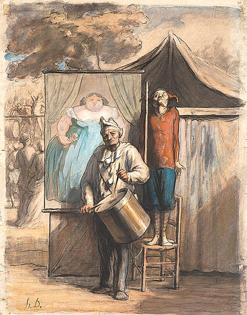 批判现实主义艺术家奥诺雷杜米埃作品欣赏