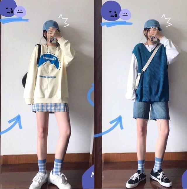 原创适合学生党的夏日气质穿搭青春洋溢的感觉令人心动值得借鉴