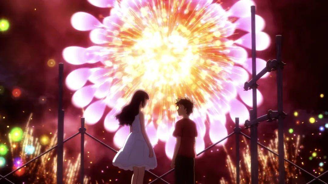 烟花绽放的瞬间我们都学会了勇敢