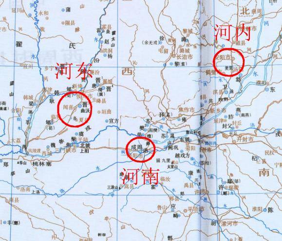 河南,河北與山東,山西,這幾個名字來源是哪,是何時成為省名的