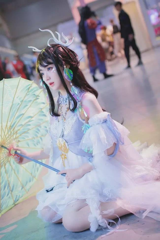 cos:剑网三,犹如画中走出的凌绝伞萝