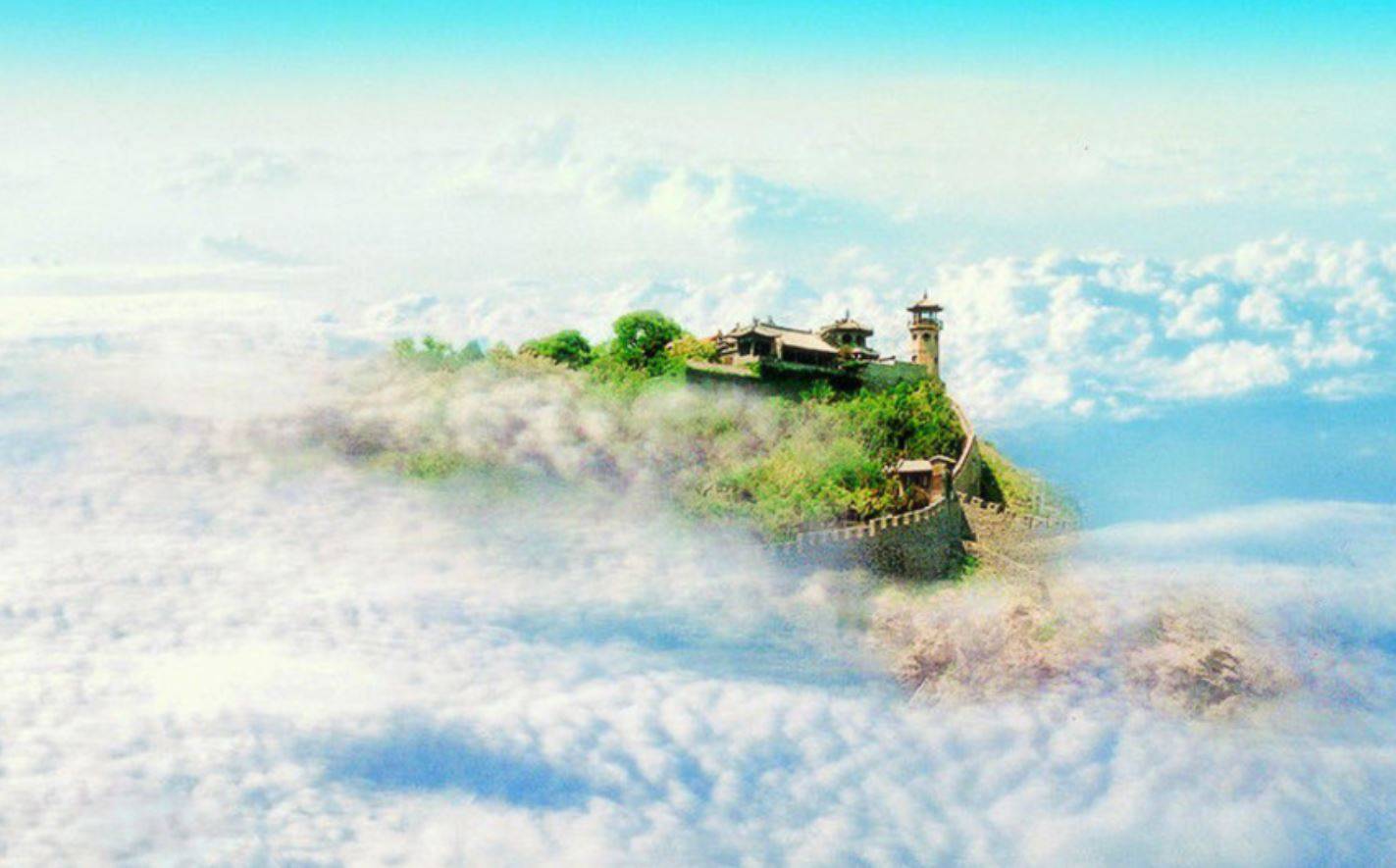 蓬莱仙境,是弱水的最终归属