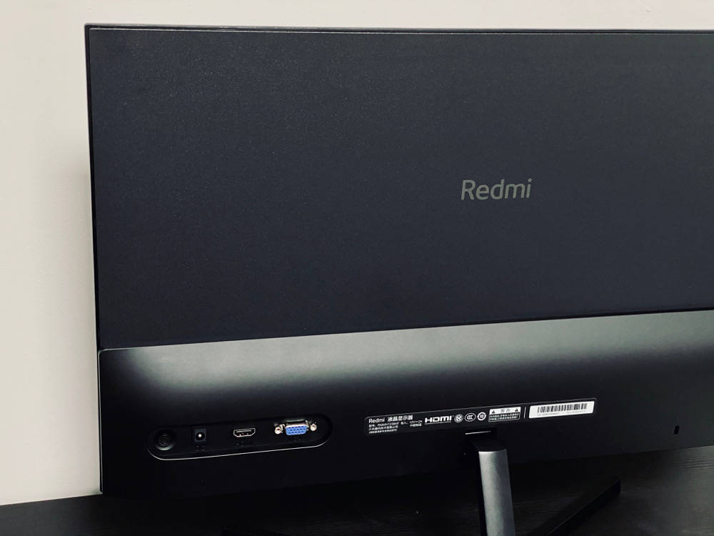 redmi显示器1a开箱:三边极窄边框 ips屏,只需499元