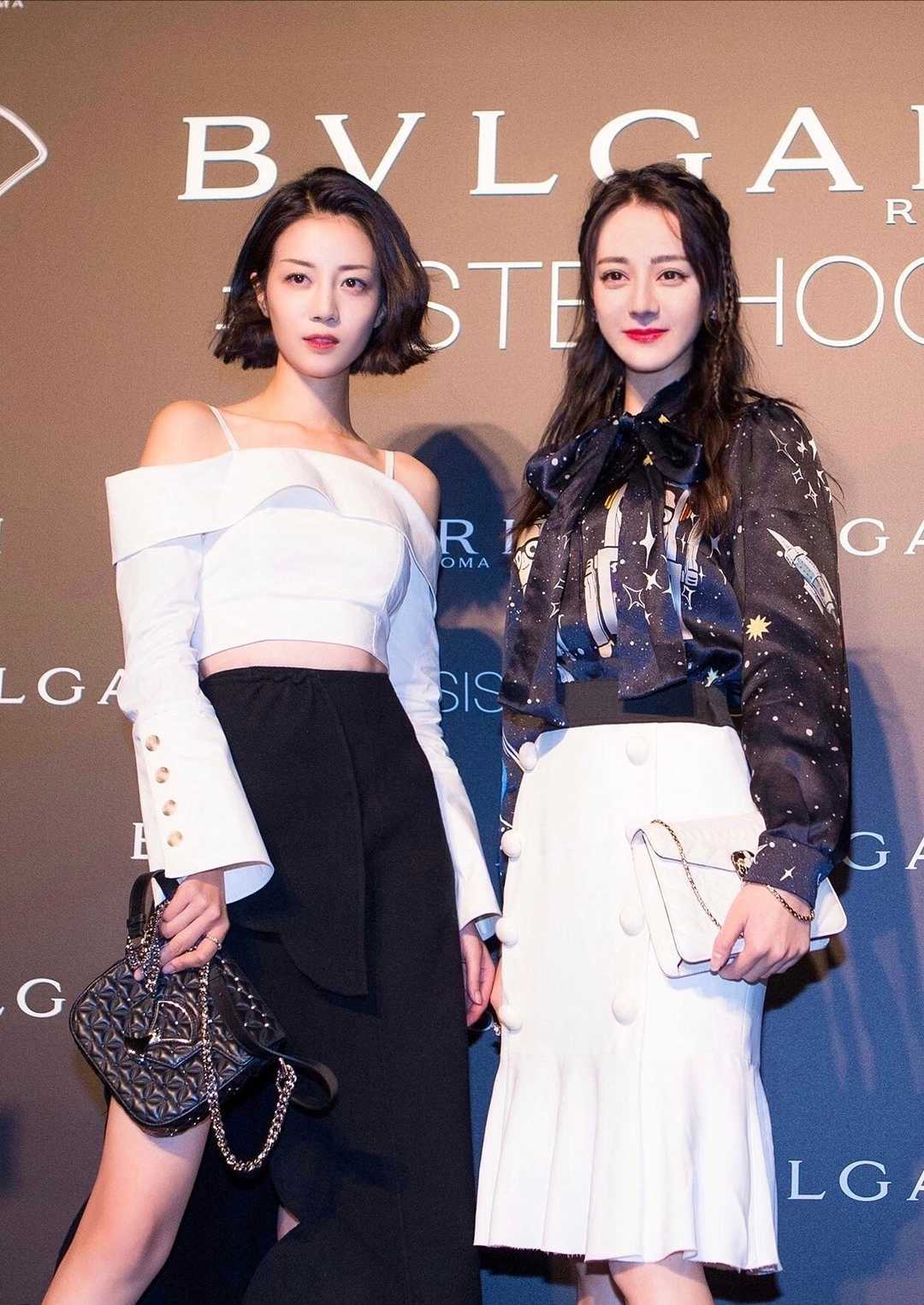 原创迪丽热巴和李溪芮同台一个精致迷人一个仙女气质范十足