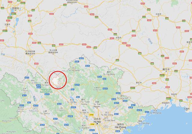 越南老街省北河县距离中国非常近堪称少数民族山区的发展典范