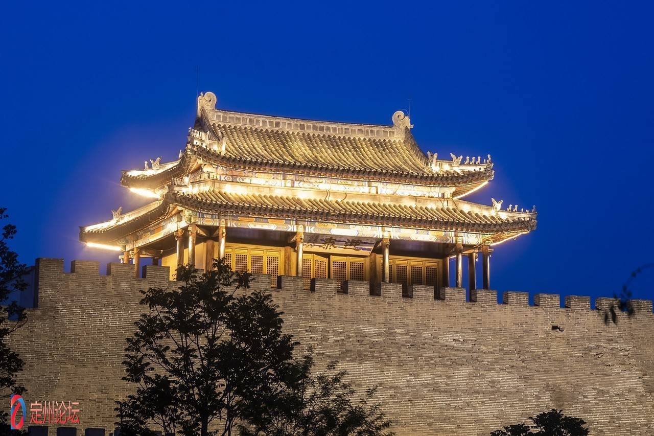 一组久违的河北定州夜景图,让你久等了!-搜狐大视野-搜狐新闻