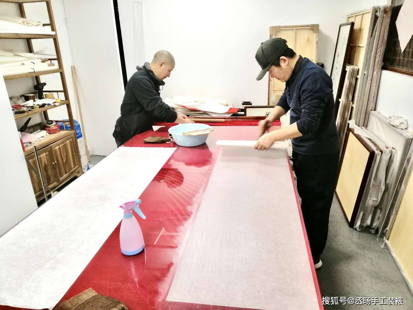 书画装裱离不开浆糊,好浆糊才能裱好画,教你手工古法制作浆糊