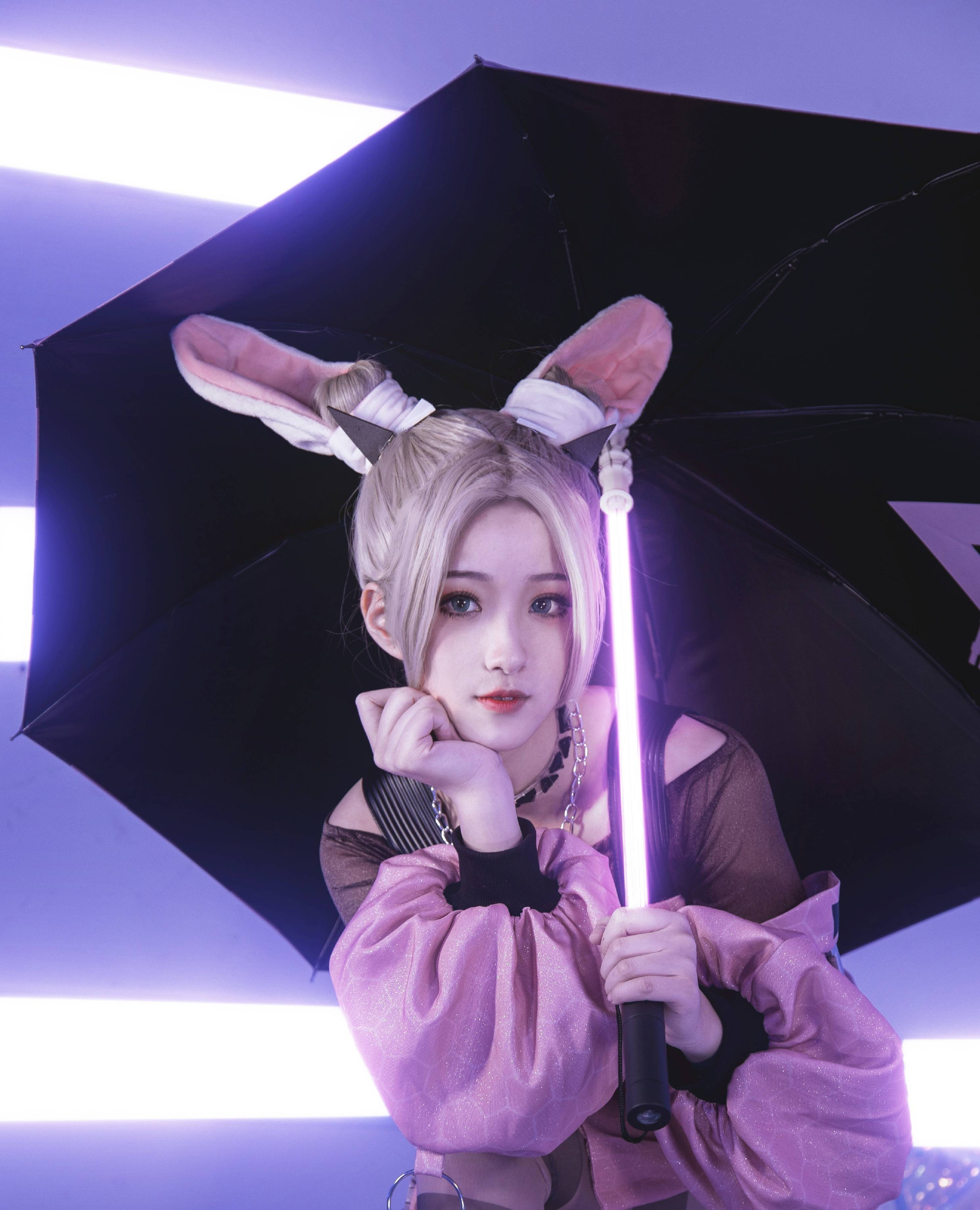 王者荣耀cos:公孙离—无限星赏官;阿离有没有击中你的心呢?