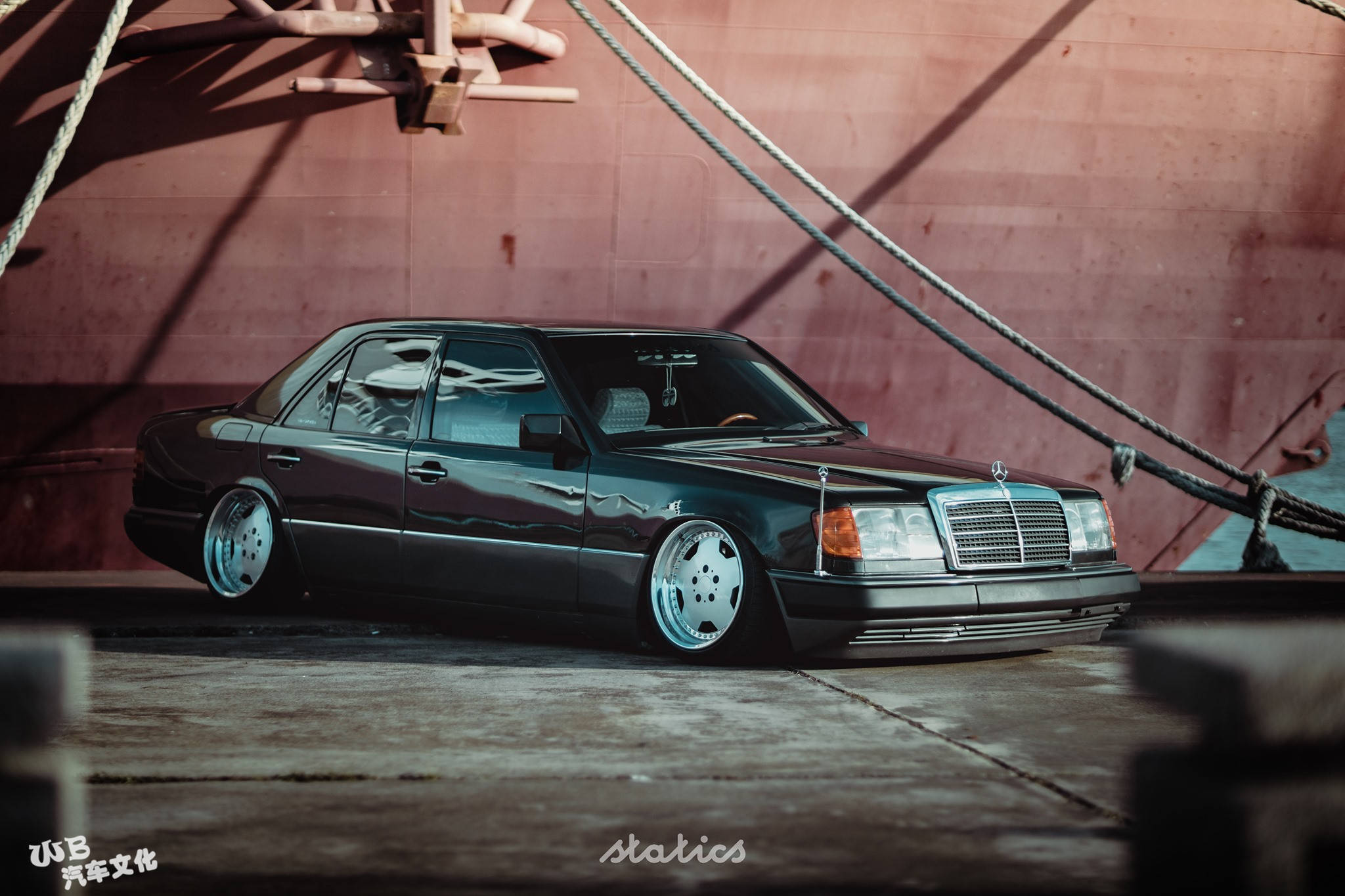 93年旧头,电喷 - 奔驰w124改装