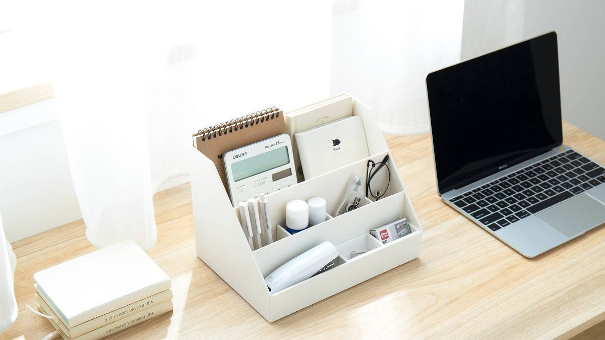 白领福音,搞定办公桌收纳老大难