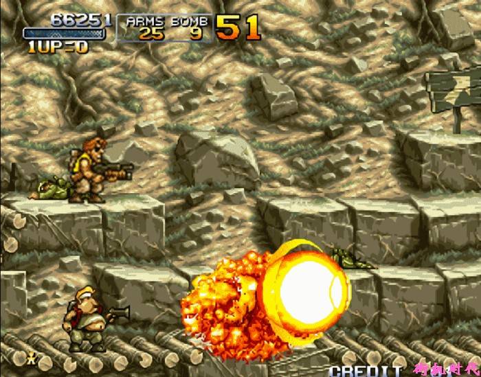 街机游戏《合金弹头》其实一直有一个骗局,隐藏了20多年_子弹