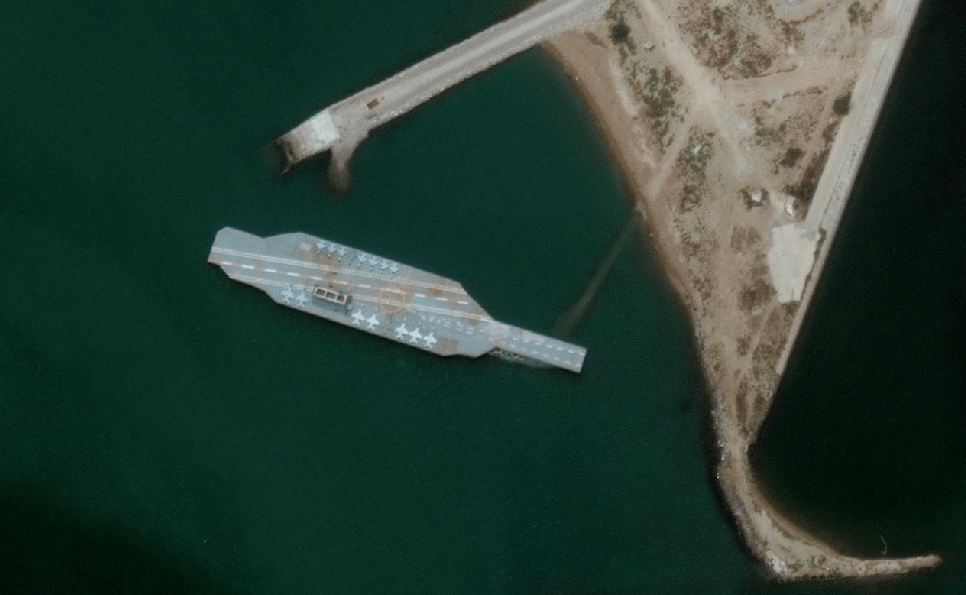 航母003卫星图片