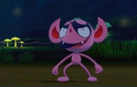 宝可梦图鉴859会吸收人类悔恨时的负面能量捣蛋小妖