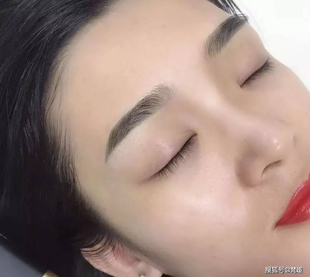 梵娅纹绣:高价自然清新雾眉操作,你还差这几步!