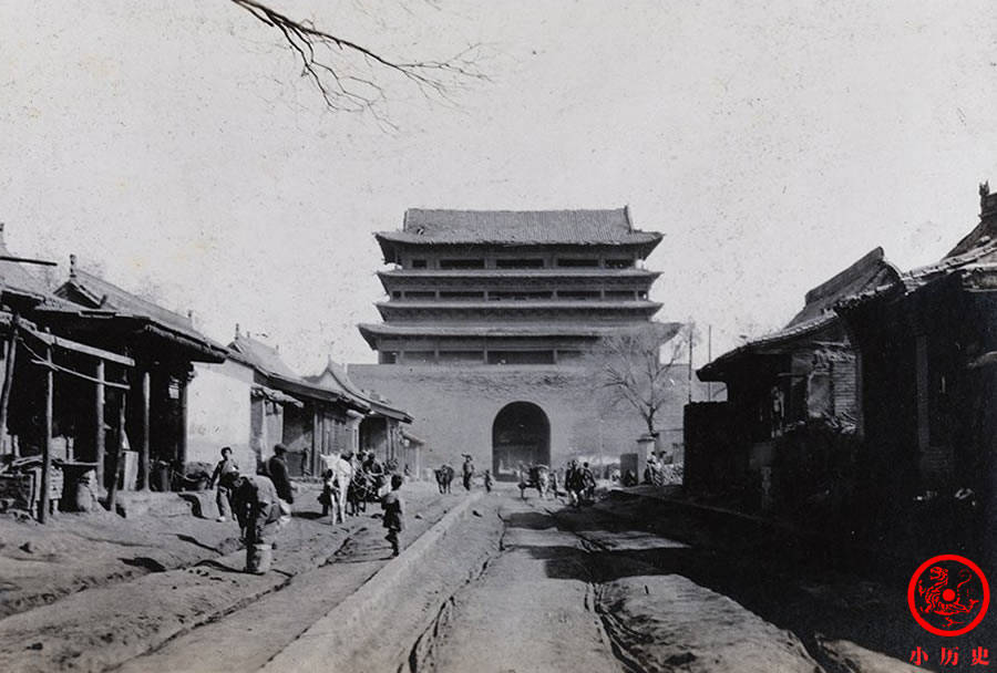 原创老照片:清朝末年的山西风貌,看看百年前太原街景