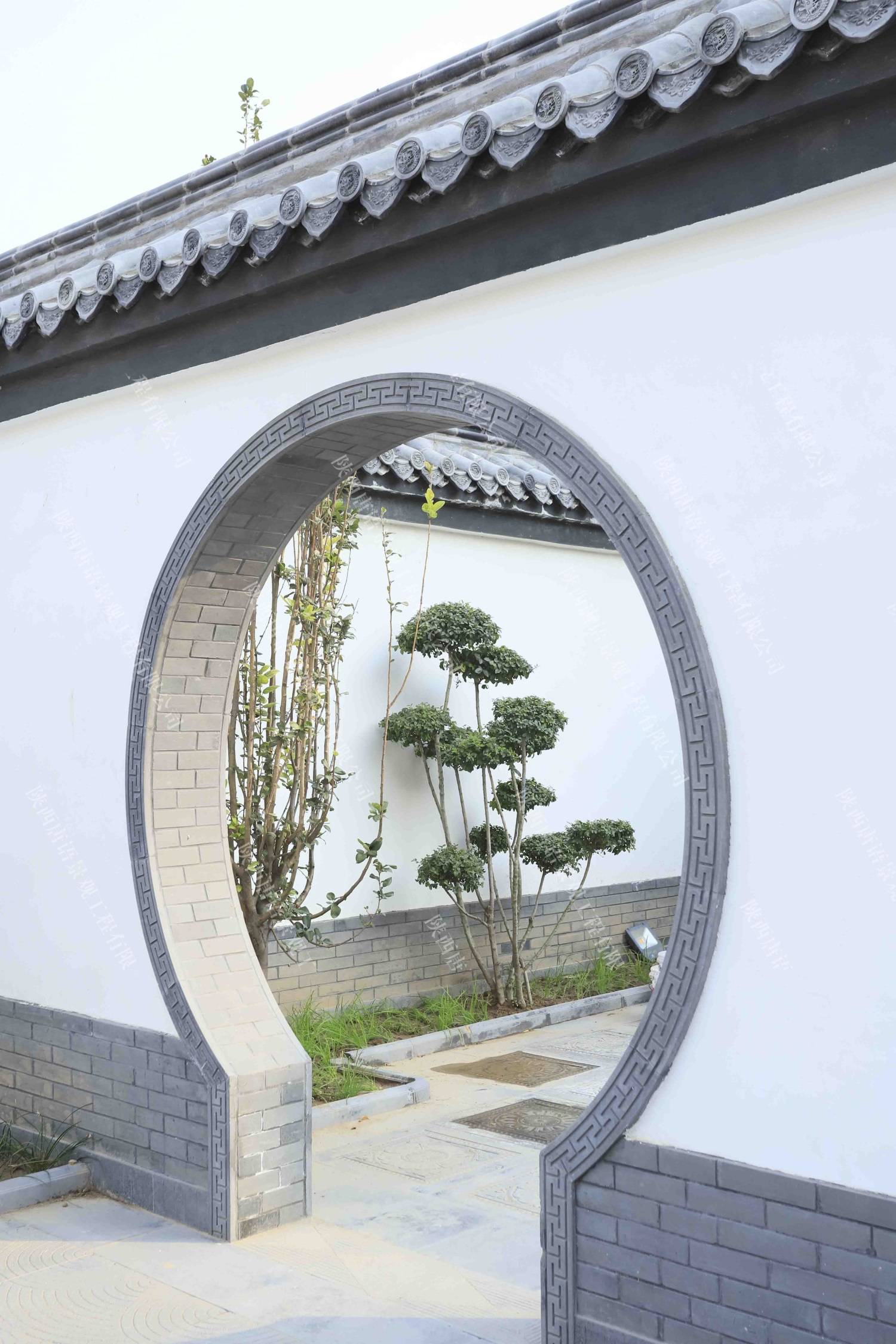 中式青砖小院 建房图片