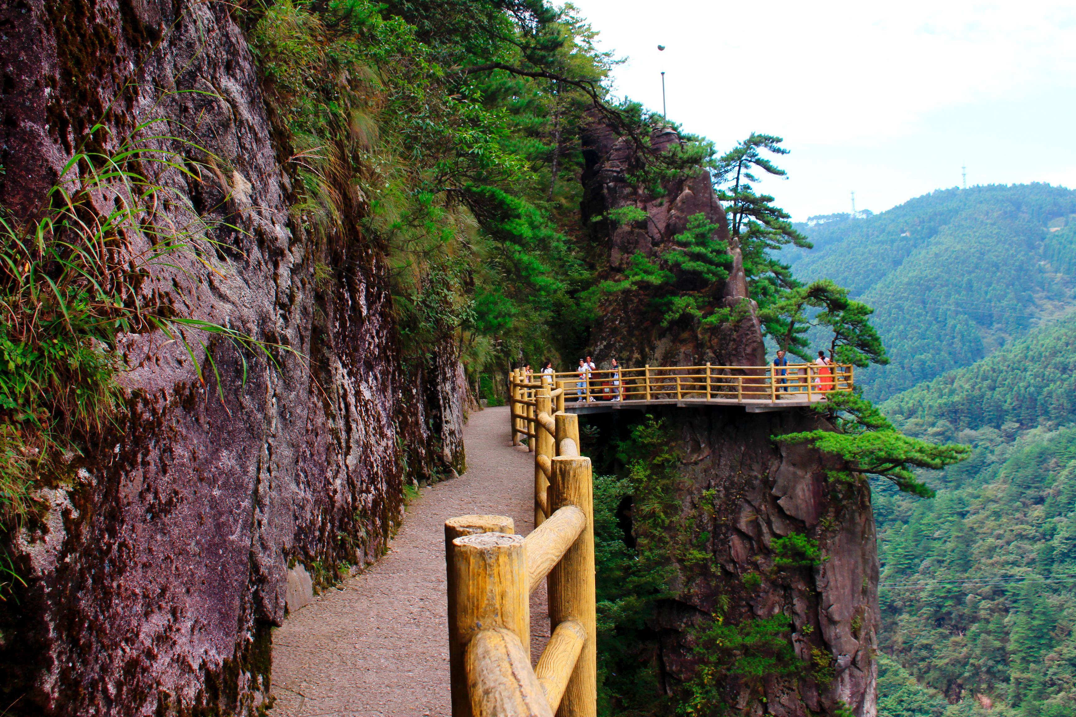 江西明月山风景图图片