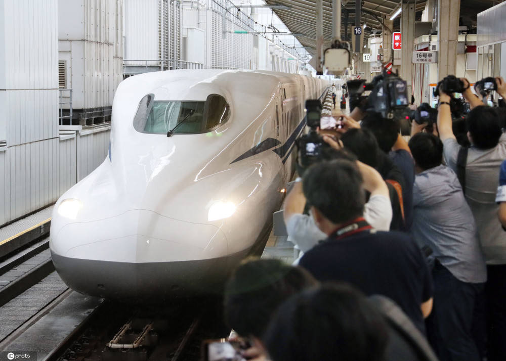 日本新幹線子彈頭列車n700s將於7月1日亮相