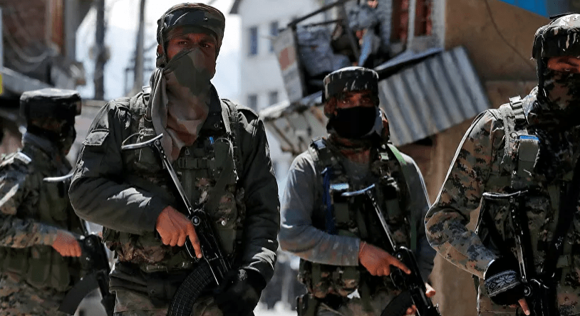 原创3名武装分子在克什米尔地区,被印度安全部队击毙