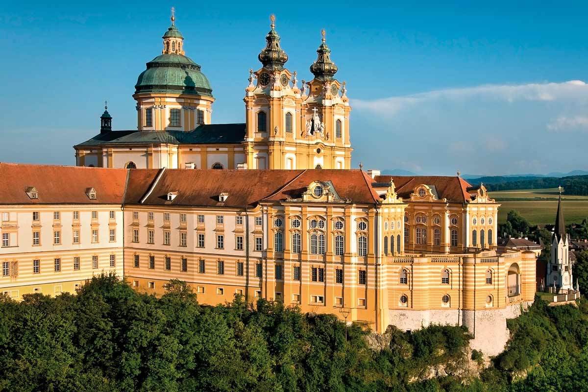 欧洲行(70)图记梅尔克修道院(上)_建筑群