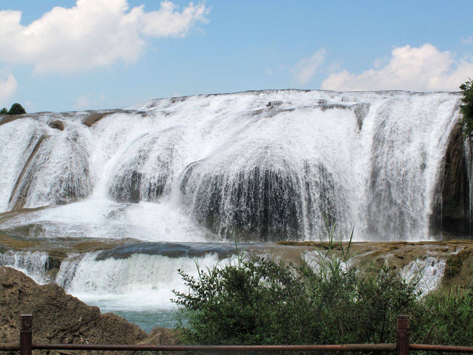 原创我国知名度很高的瀑布高度是778米是国家级重点风景名胜区