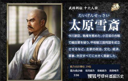 原创作为东国第一武将今川义元给后世的印象为何却是无德无能