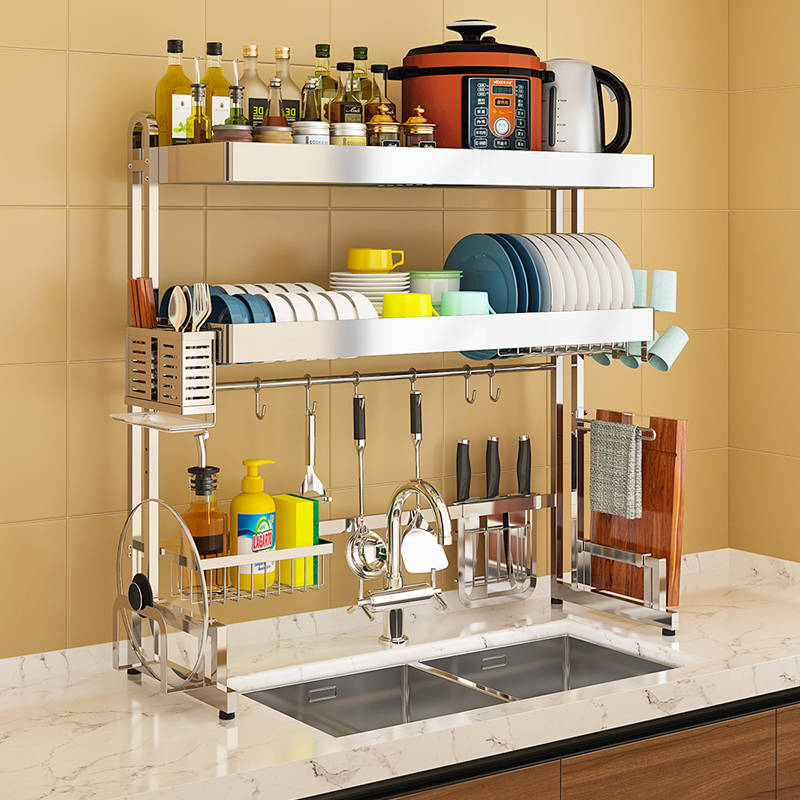 (厨百诺厨房用具 水槽架)