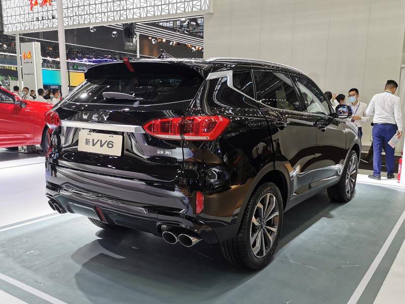 2020粤港澳大湾区车展新款weyvv6亮相