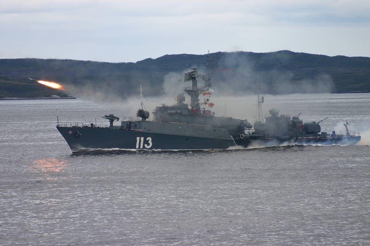 "格里沙",osa-m舰空导弹升起