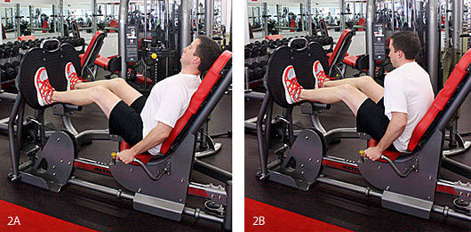 一台腿举机全面训练你的腿如何正确的使用这就告诉你