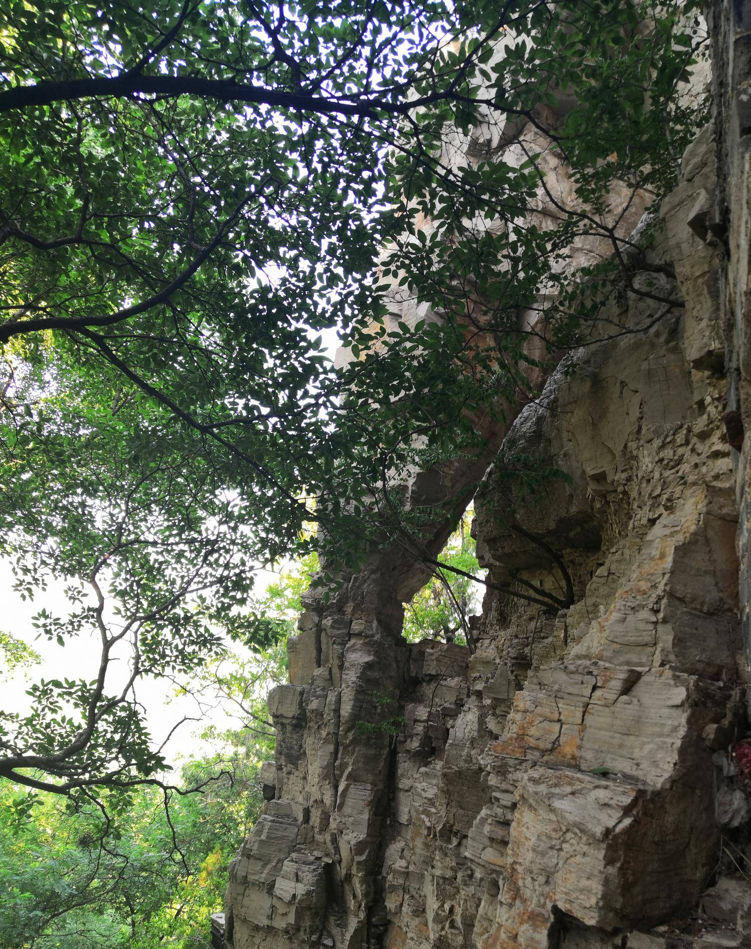 原创山东潍坊青州雀山有白云洞齐王洞知道的人不多