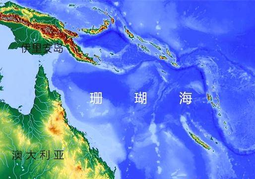 珊瑚岛地理位置图片