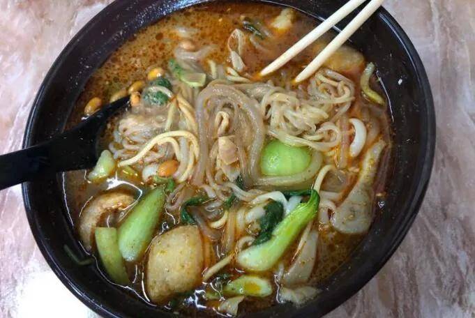 一路飘香辽源麻辣面