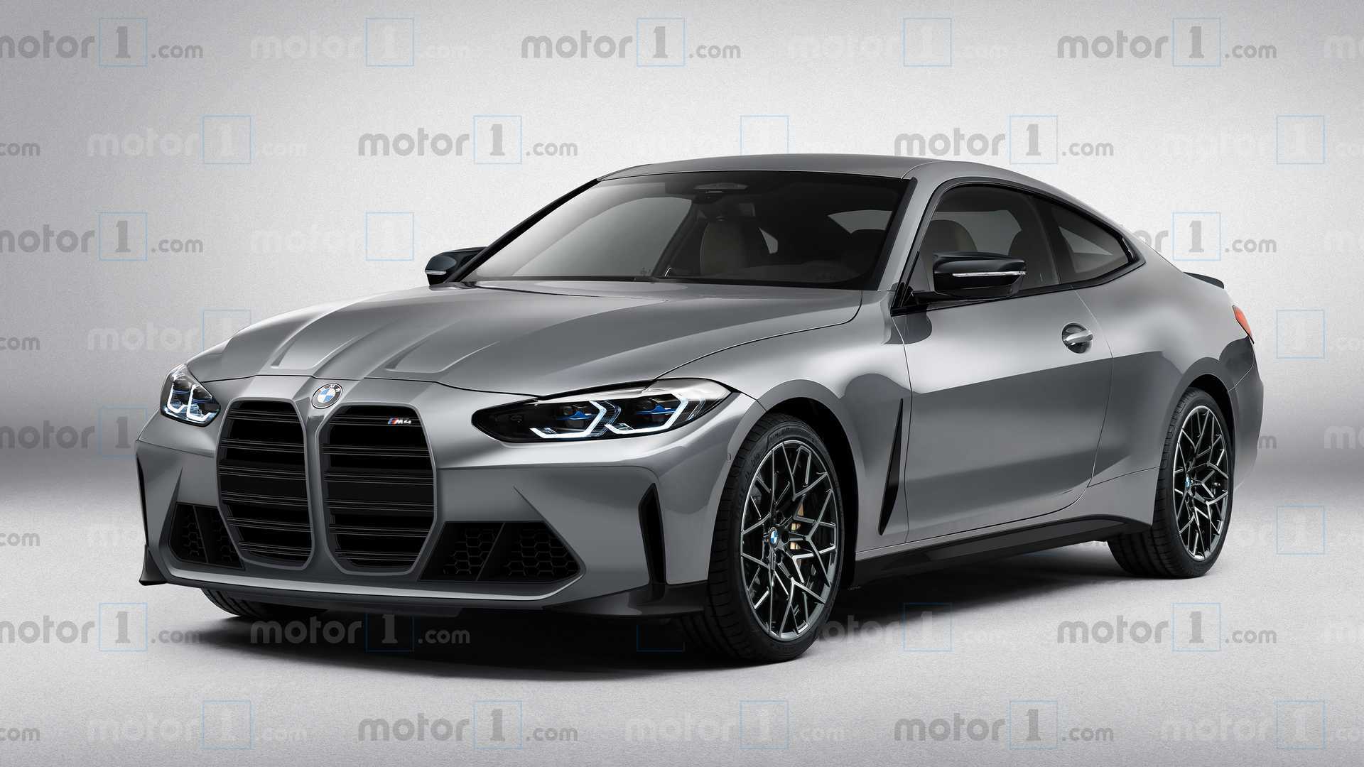 大嘴越看越顺眼!2021款宝马m4最新渲染图曝光,明年上市