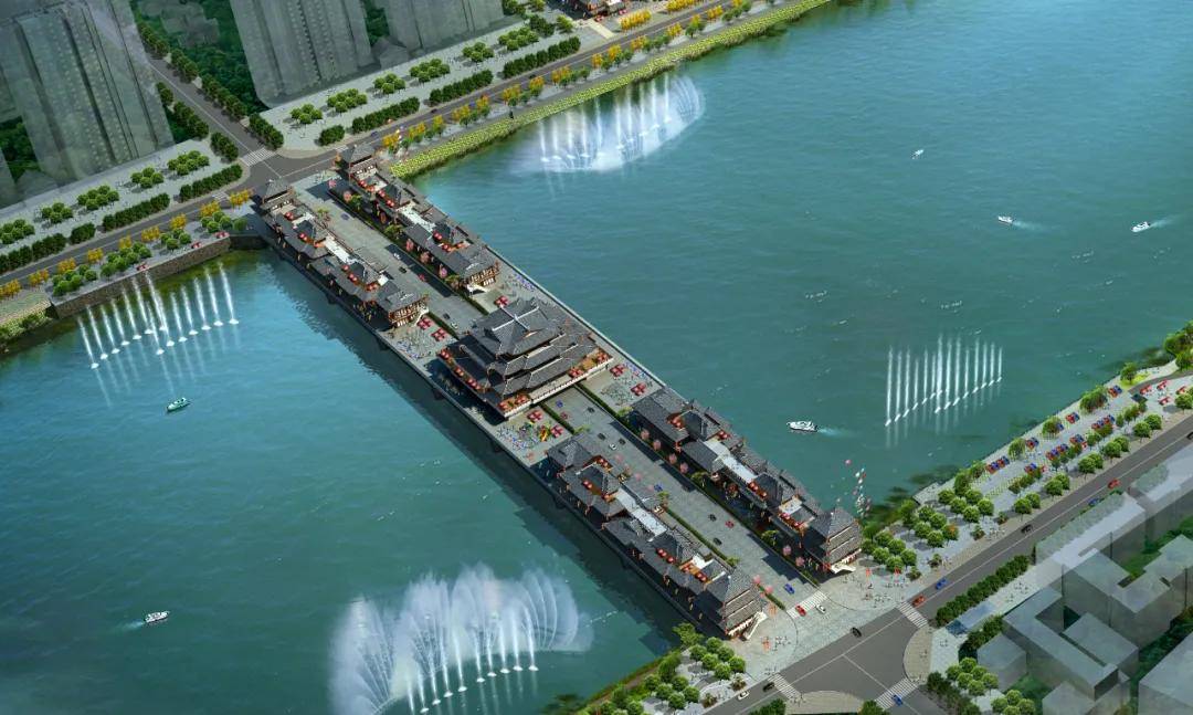 大冶景观廊桥效果图