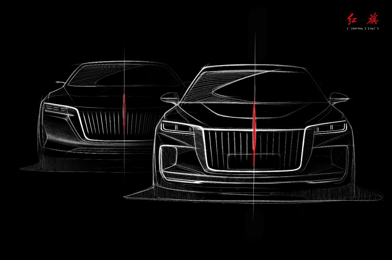 將大美祖國裝進一輛車解讀紅旗h9中式設計哲學