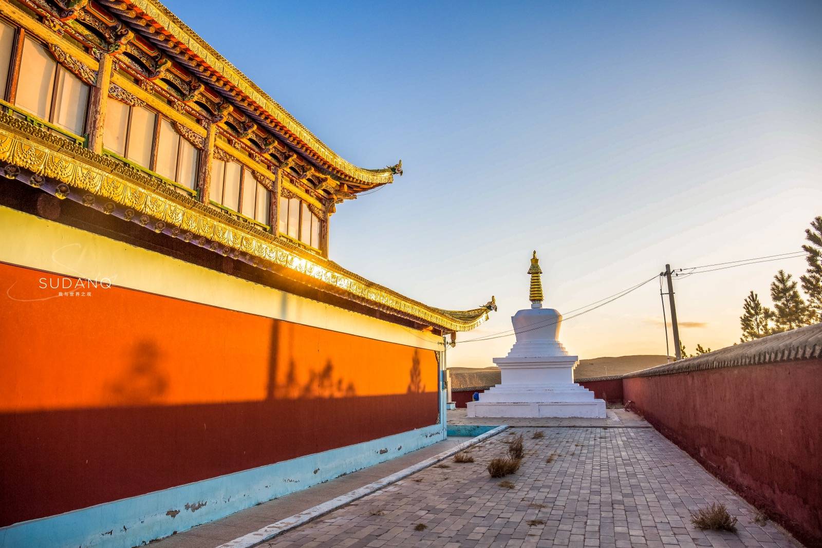 原创 自驾内蒙古,发现这么一座神奇的寺庙:是收藏蒙文丹珠尔经第一庙