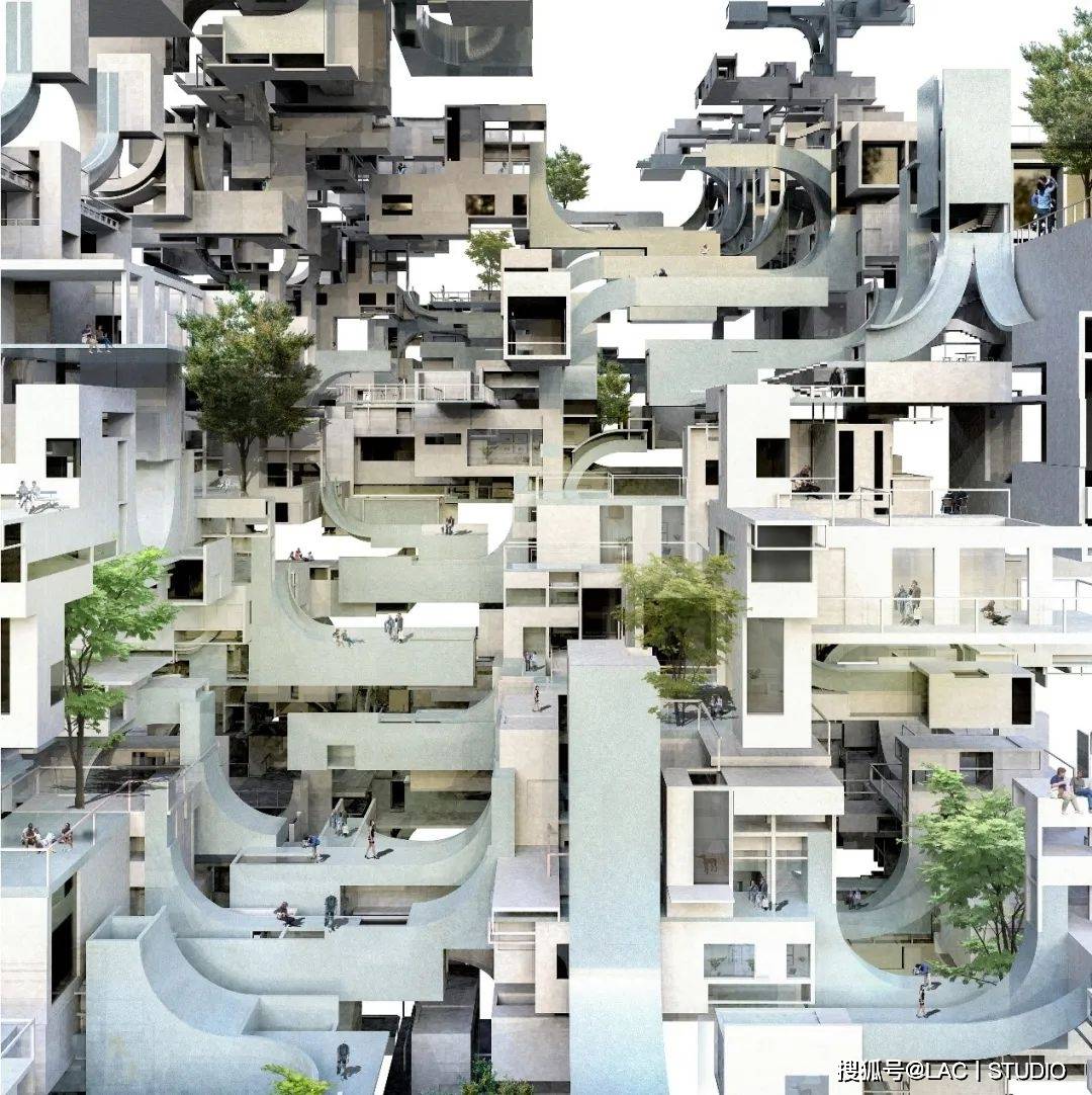 67海外平行课 | 分形学-无限城市_建筑