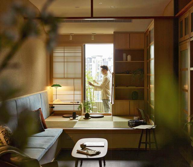 原创69平清新雅致和风治愈系搭配舒缓忙碌的工作压力