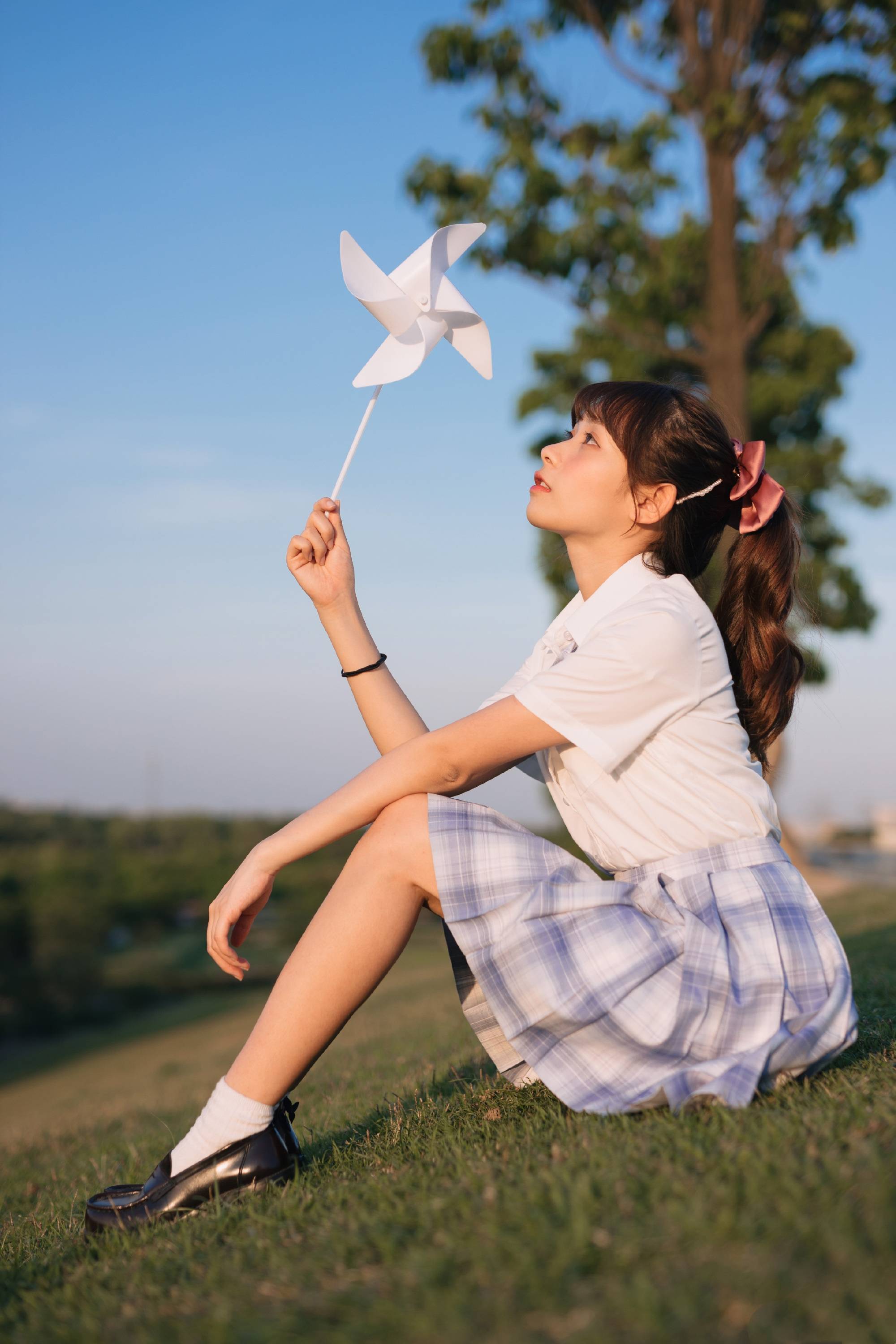 邻家妹妹jk制服写真清纯可人,是初恋的感觉啊