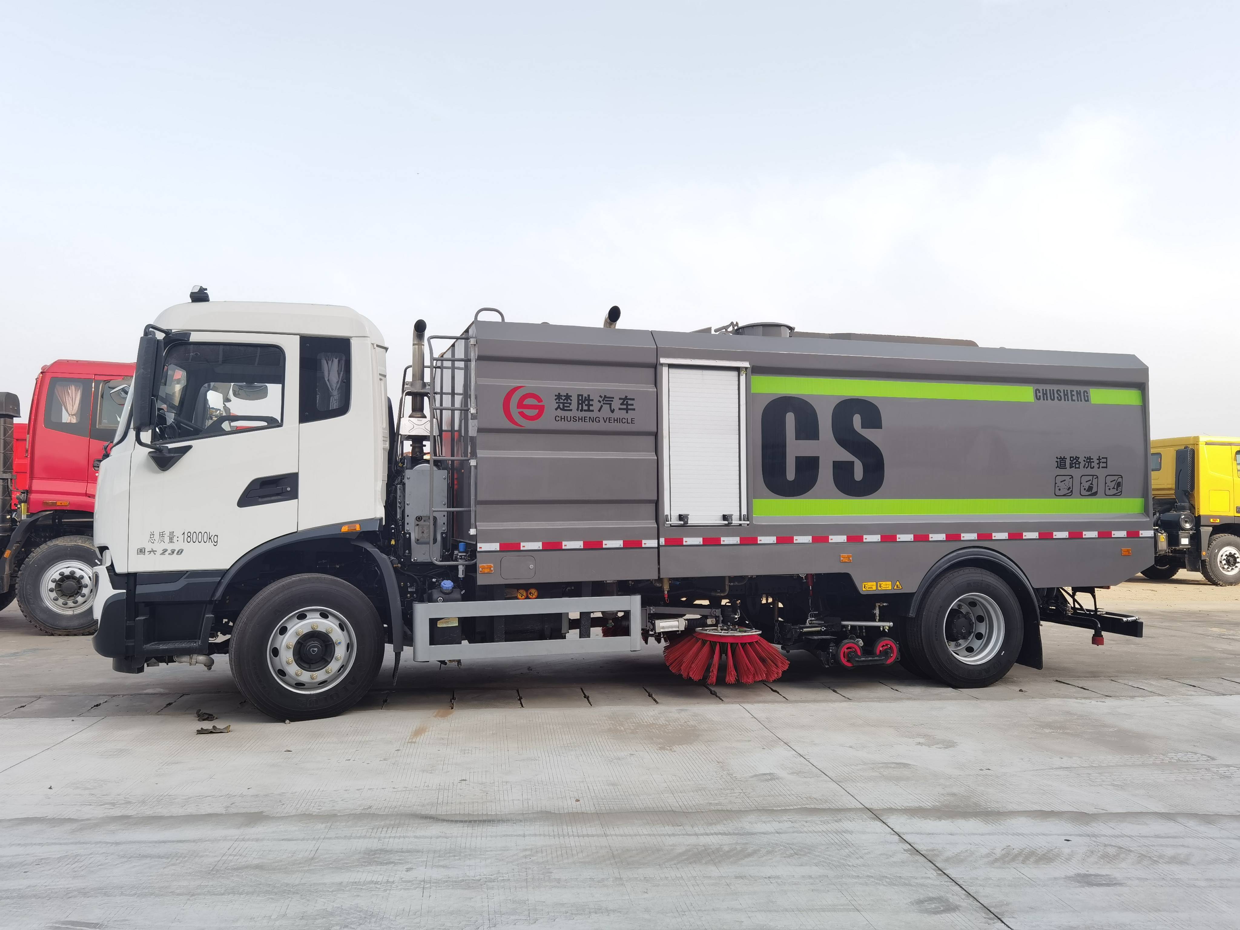 湖北楚胜东风天锦洗扫车