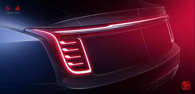 车灯还能这么玩!红旗h9真是太有想法了