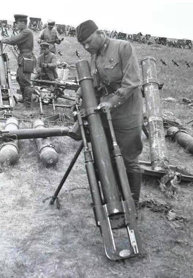 苏联50mm迫击炮图片