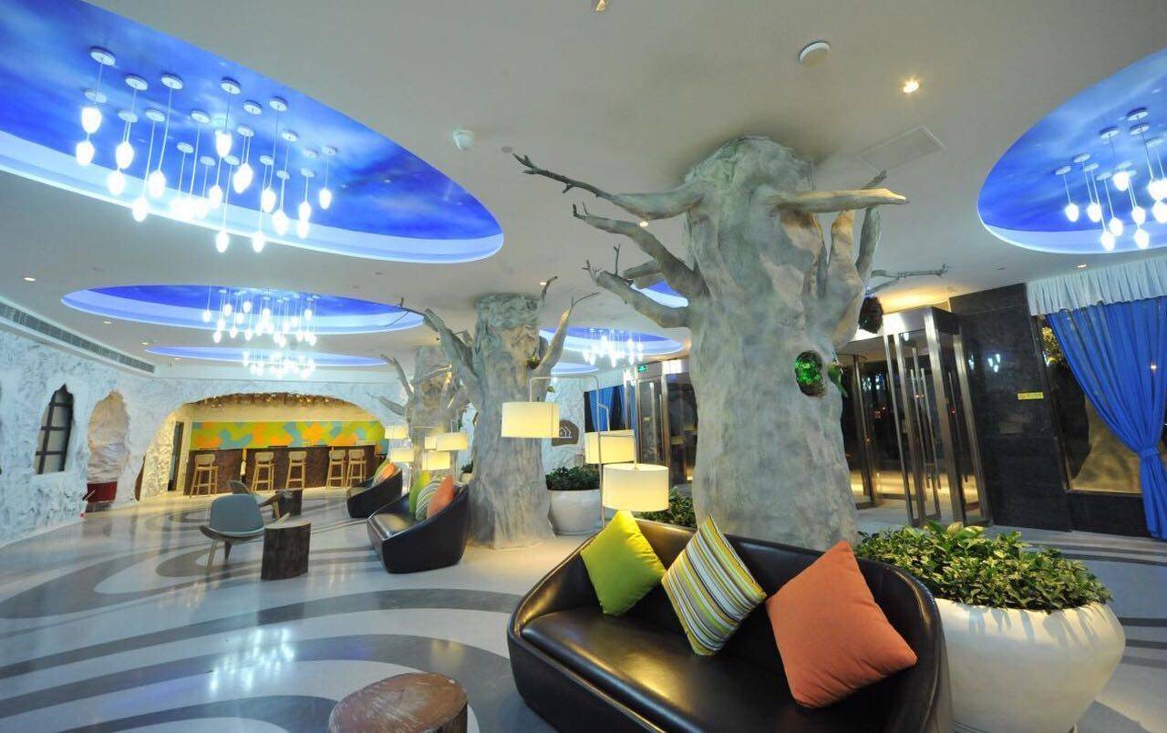 原创宿优品上海的这家亲子主题酒店宛如动物园童话般的装修处处都是小