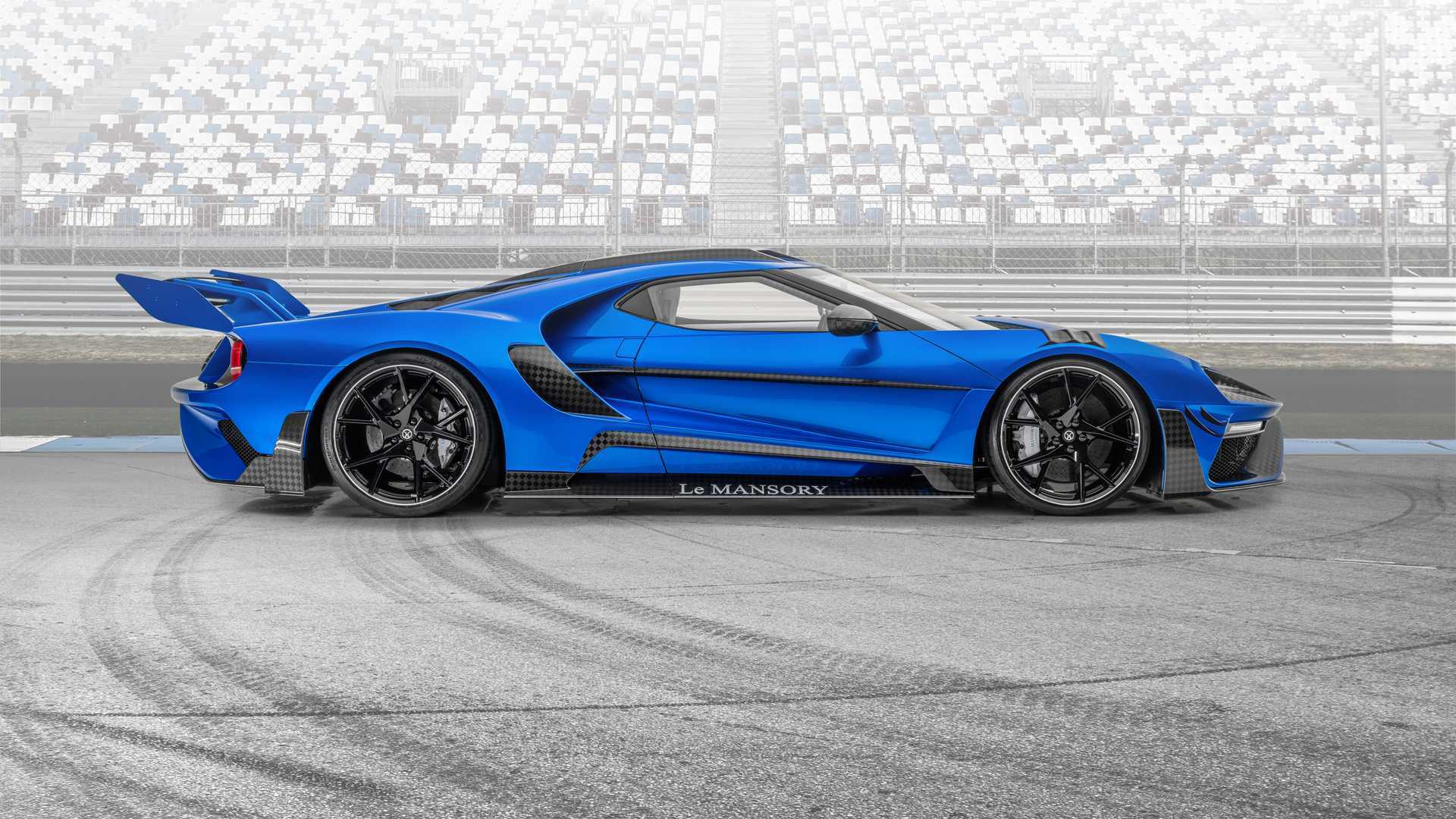 卖炭翁出手,超级跑车更战斗,mansory改装福特gt