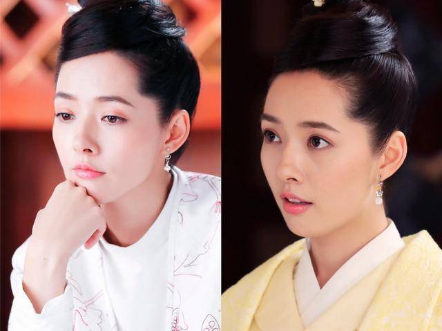 郭碧婷吃了多年南湘的红利而现代化的五官遇到古装造型就一般