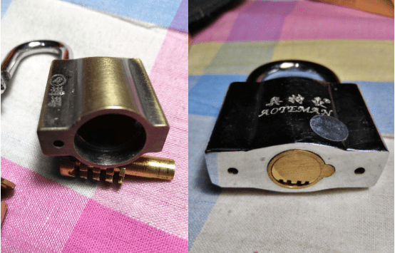 山西农民研发极具防盗性能的弹子锁