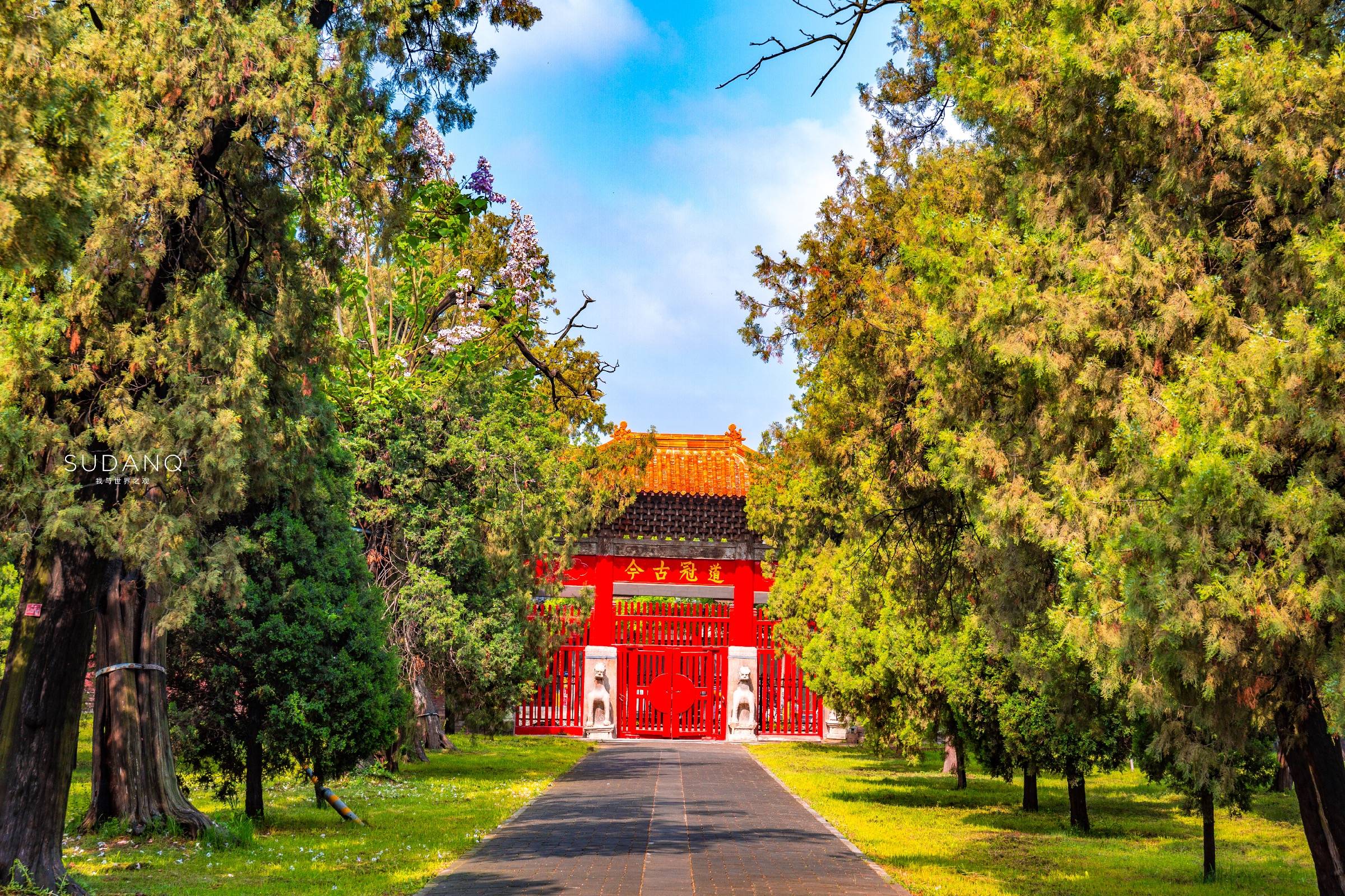 它是中国三大古建筑群之一,四大文庙之一,已有2400多年历史_孔庙