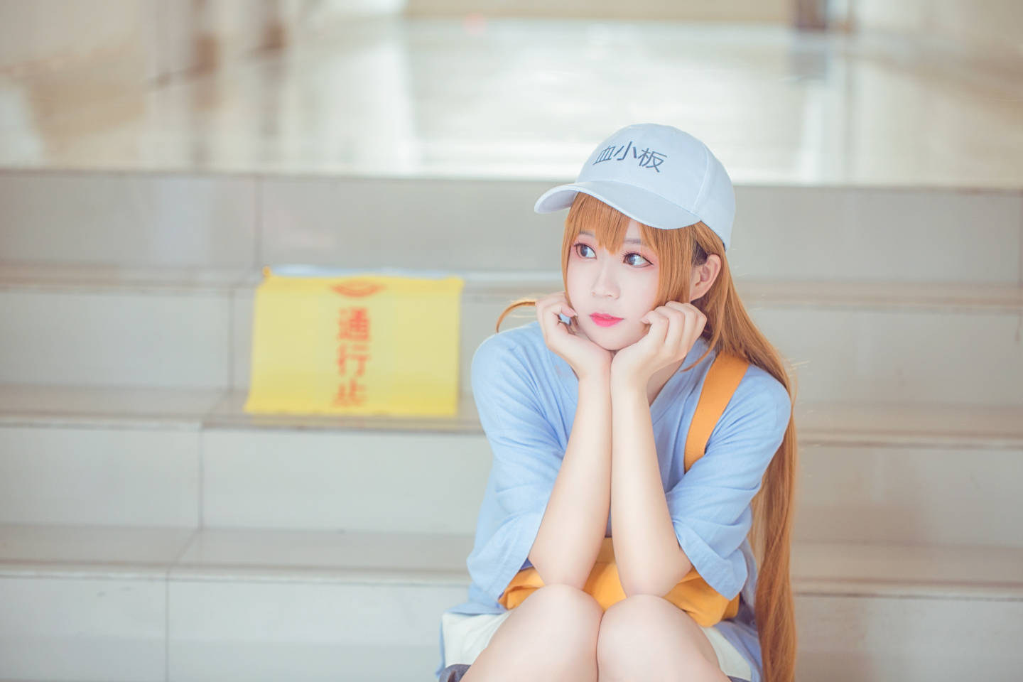 每日图鉴大赏,工作细胞血小板cos,新的一天也要好好工作呀!